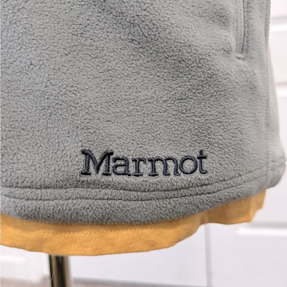 Men's Marmot Reactor Fleece Vest Gray Size Large - Picture 4 of 13